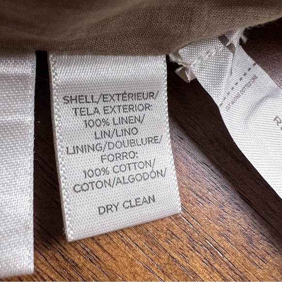 NWT Loft Khaki Linen A-Line Skirt Size 0 - Picture 14 of 16